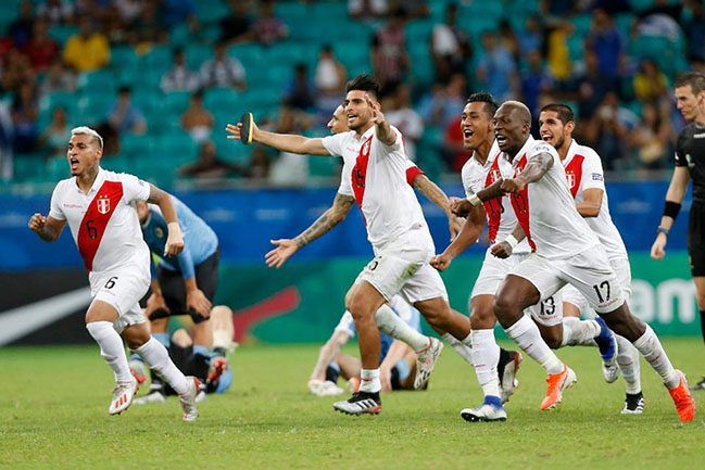 Chile vs Peru semifinal